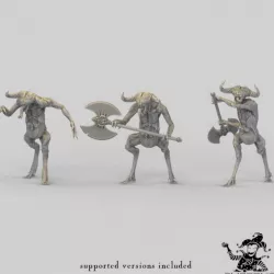 $9.00Labyrinth Guardian of the Great God Pan – Large Dark Fey all 3 version, 2-inch base, 80 mm height large miniatures