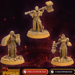 $9.99Human Female Cleric Bundle
