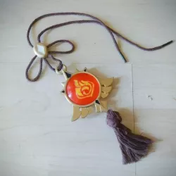 Genshin Impact Vision Trinket || Diluc (Pyro)