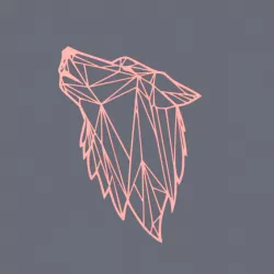 Geometric wolf (v2)