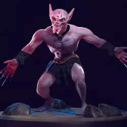 Ghoul Vampire free model