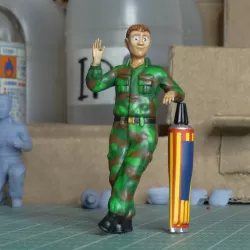 Gluetrooper leaning