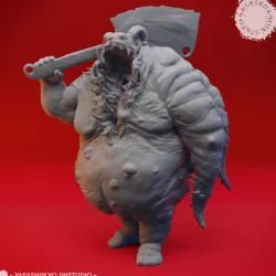 Gluttony Demon- Tabletop Miniature