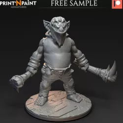 Goblin Raider (Free Sample)