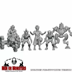 Goblin Scientist and minions