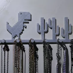 Google Offline T-Rex - necklace holder