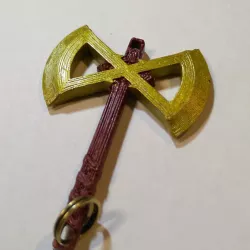 Great Axe Keychain