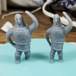 "Haniwa" Clay Golem