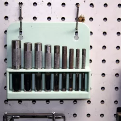 Harbor Freight Hollow Punch Set Pegboard Rack
