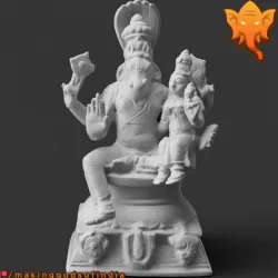 Hayagriva - God of Wisdom, with Lakshmi