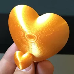 Heart-Shaped Shower Cap Hanger