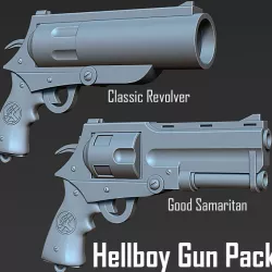 Hellboy - Good Samaritan and Classic Revolver (FREE)