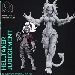 Helltaker - Judgement - 25cm - Fanart