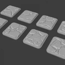HeroQuest Custom Stone Bases