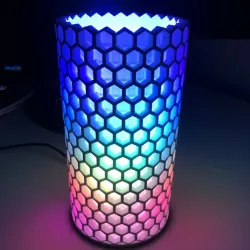 Honeycomb NeoPixel Lamp