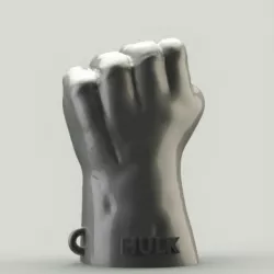 Hulk Fist Keychain