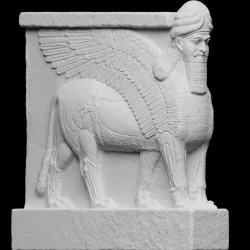 Human-headed winged lion
