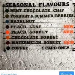 Ice Cream Union: the Modular Menu Board