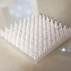 IKEA lack table foot carpet coaster