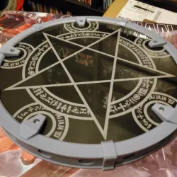 illuminated Pentacle display base