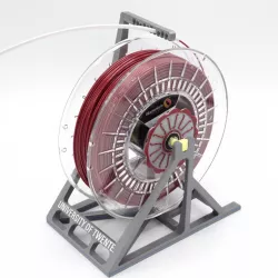 Integrated Auto-Rewind Spool Holder