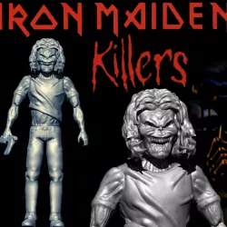 IRON MAIDEN Killer's EDDIE - Articulated