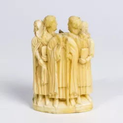 Ivory Carving of Four Knights