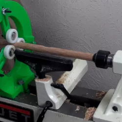 Jet 1014 Wood Lathe Steady Rest