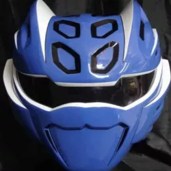 Jungle Fury Blue Ranger Master Mode Helmet