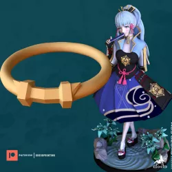 Kamisato Ayaka Genshin Impact Necklace Accessory Cosplay