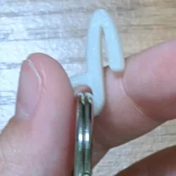 Key Ring Clip for Pants Without Pockets