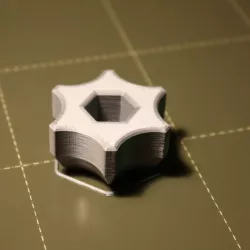 Knob with hex nut (M6, M8, M10)