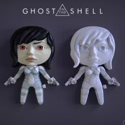 KUSANAGI MOTOKO - GHOST IN THE SHELL