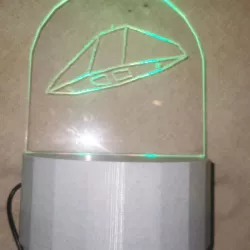 lamp with arduino led control kit/ lampe mit arduino led steuerung kit