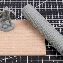 Large Brick Texture Roller