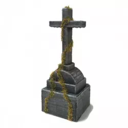 Large Cross Grave Monument Gravestone Headstone graveyard cemetery