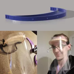 Laser Free Face Shield / face Mask frame.