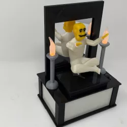 Levitation, a 3D Printed Automaton Illusion.