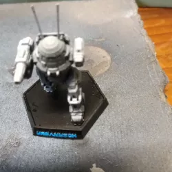 Light Battlemech bases, 32mm (resin)
