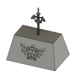 Links Master Sword w/ Podium