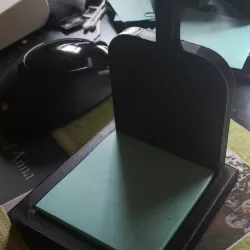 Low Poly Tombstone Post-It Note holder