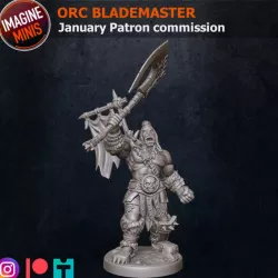 Loyalty Reward 03 Months - Orc Blademaster