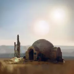 Luke Skywalker's Home, Tatooine - Star Wars