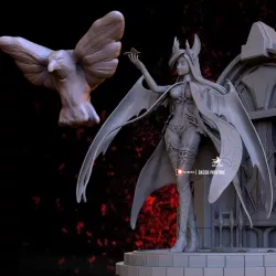 Mabinogi Succubus Queen Bird Accessory Cosplay