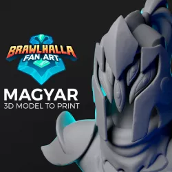 Magyar Statue from Brawlhalla