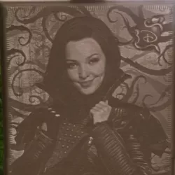 Mal from Disney Descendants Wall Hanging Lithophane