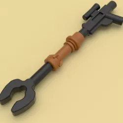 Mandalorian Big Lego Blaster