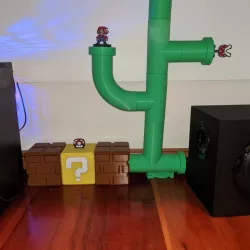 Mario Pipe Theme Cable Runner