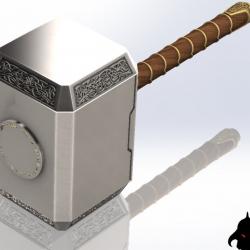 mjolnir art 3d models 【 STLFinder