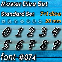 Master Dice FONT #074